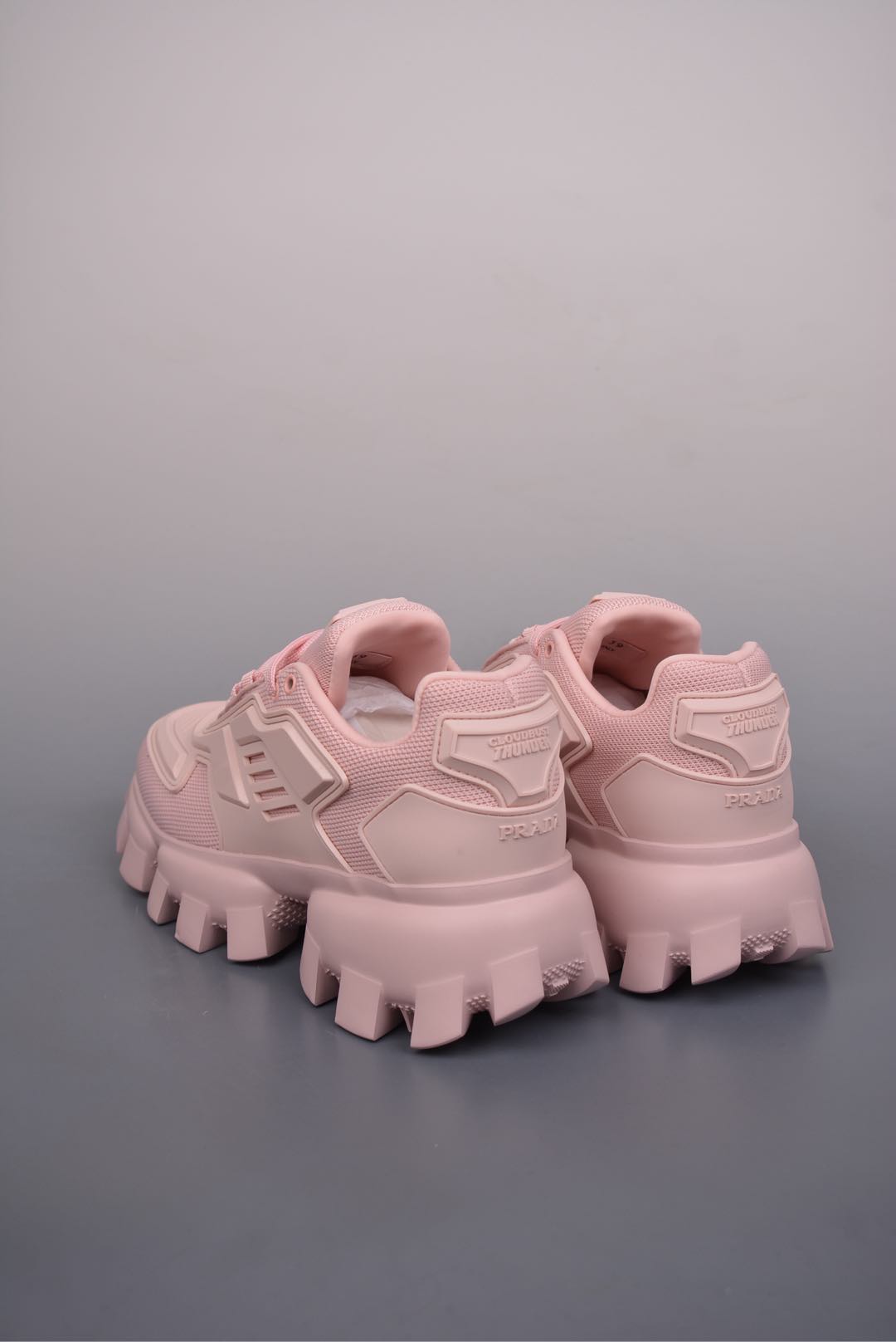 Prada Cloudbust Thunder Low Sneakers Cherry Blossom Pink 1E819L_3KR2_F0E18_050