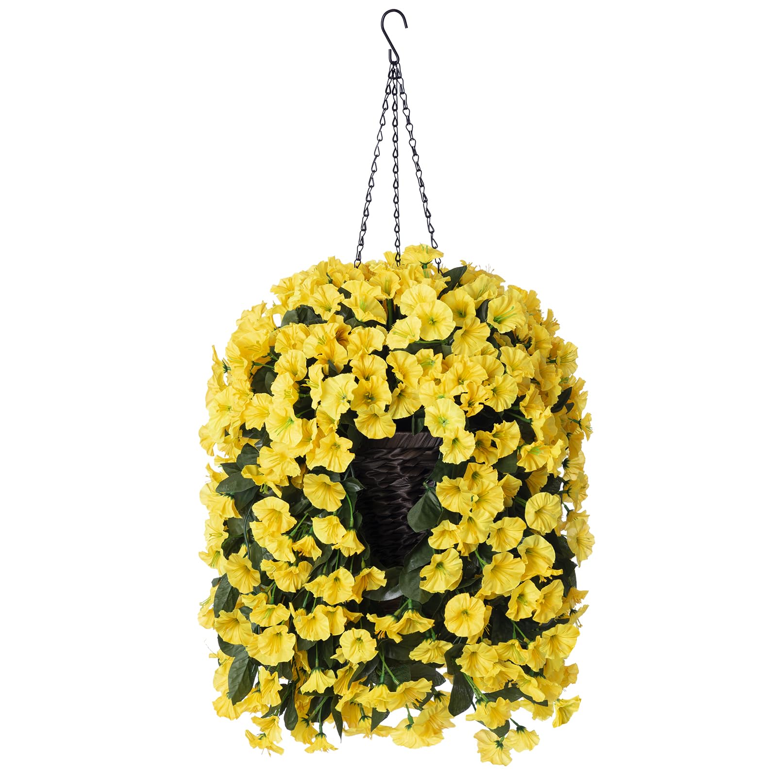🔥ON SALE🔥Artificial Faux Hanging Flowers Plants Basket🏆Top #1 Sping Sale
