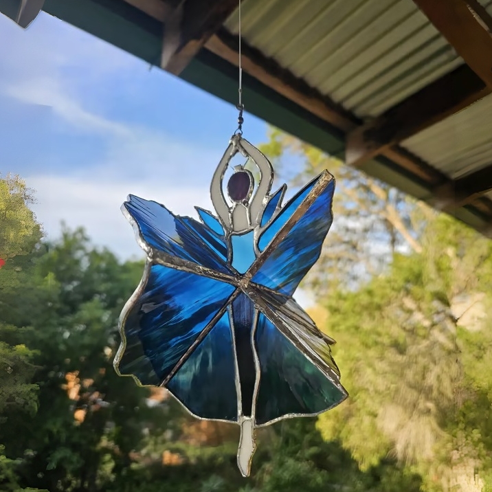 Prince's Melody💃🤘 Handmade Stained Glass Spinner