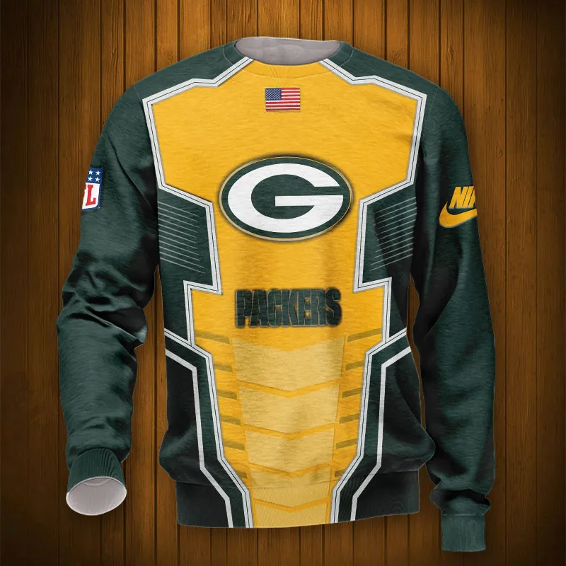 GREEN BAY PACKERS 3D HOODIE TTB4310