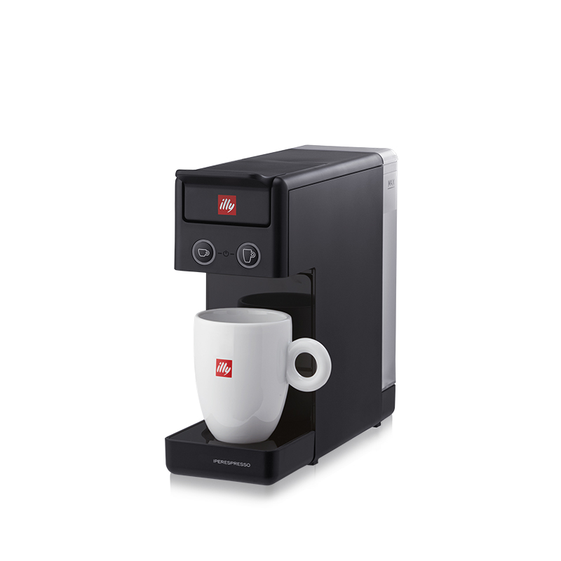 illy Y3.3 - 特濃膠囊咖啡機 - 雅緻烏黑
