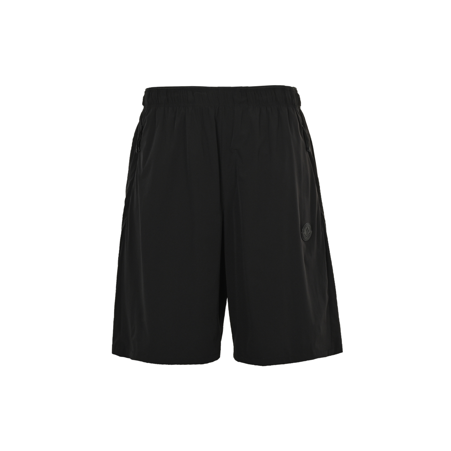 Moncler 25ss small black label stretch nylon shorts