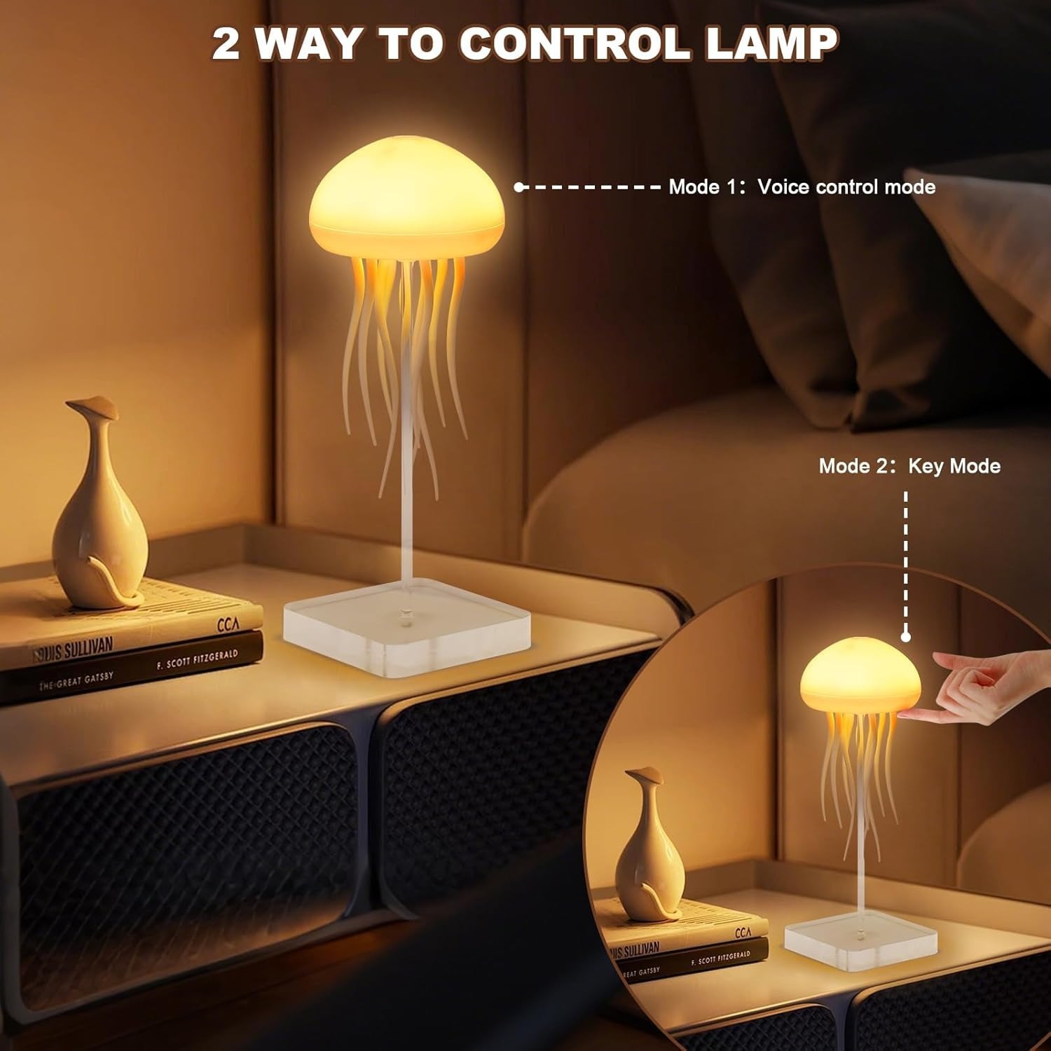 ✨Flash Sale✨Christmas gift gradient jellyfish lamp