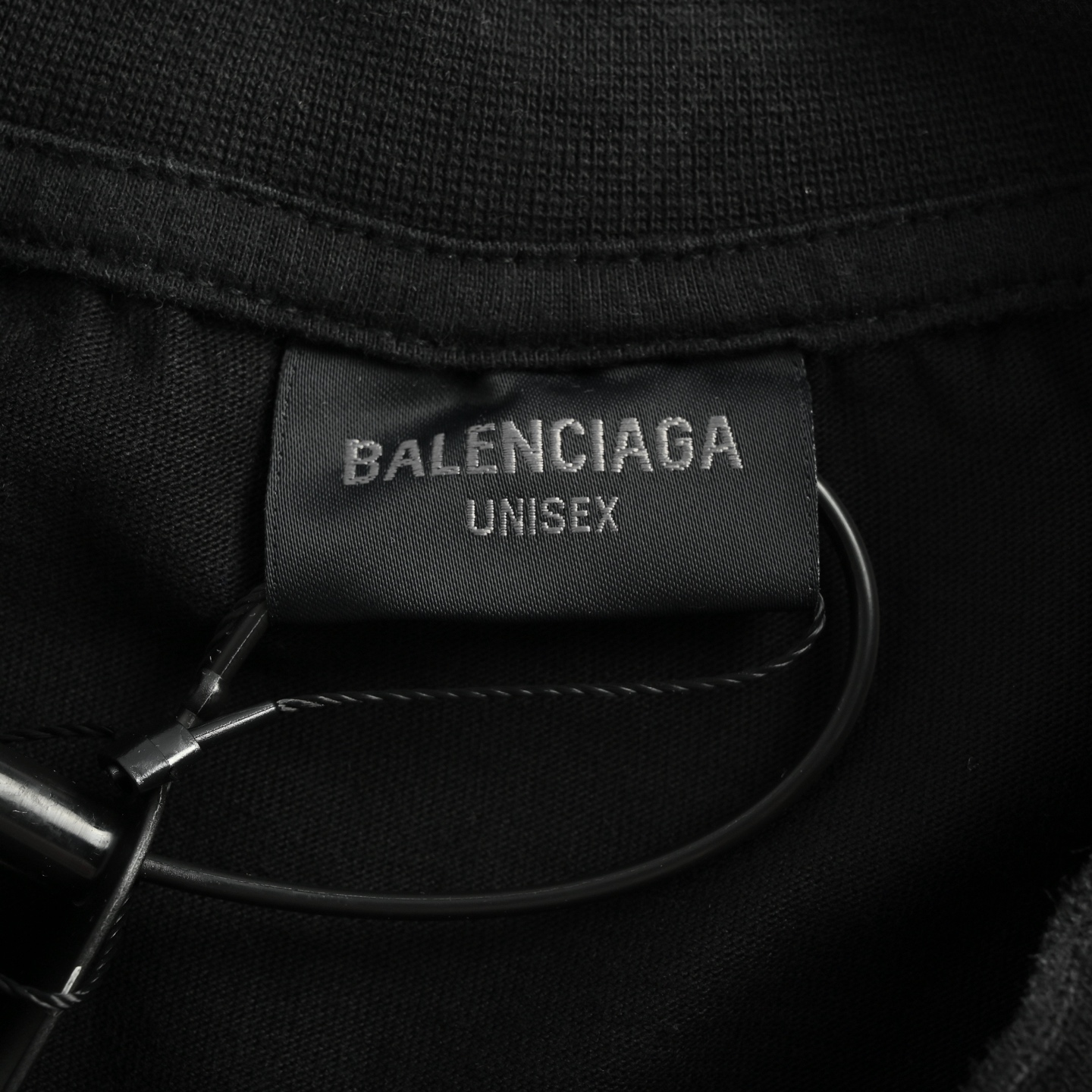 Balenciaga 25ss contrast color letter foam print short sleeves