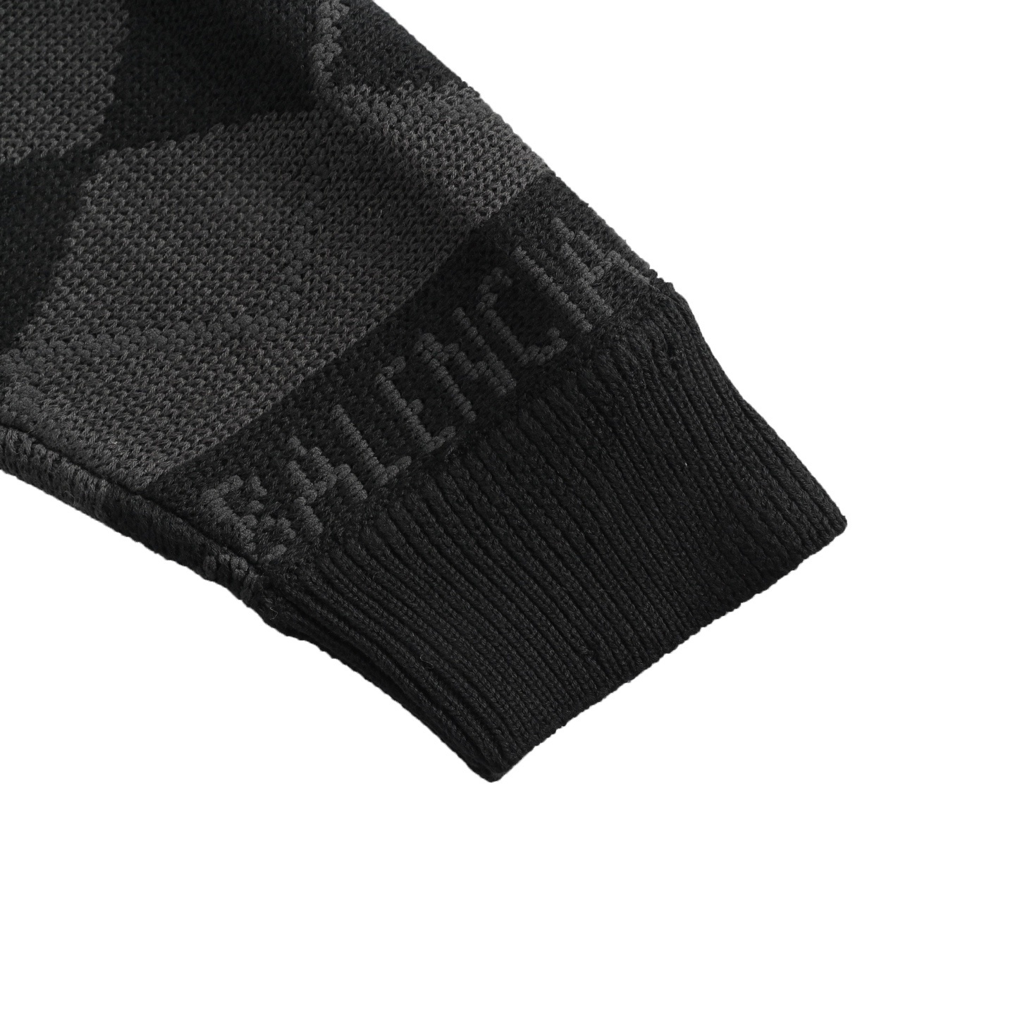 Balenciaga 25Fw geometric crewneck sweater