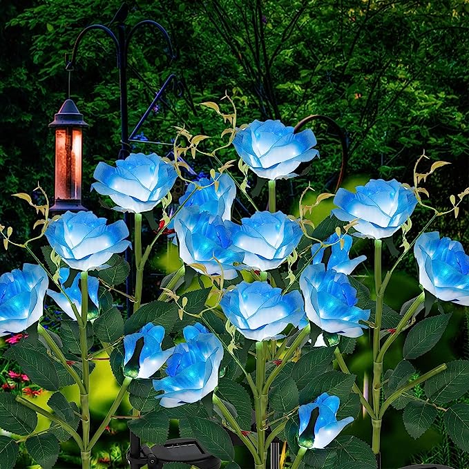 🔥Mother's Day Early Sale-[SAVE 50% OFF]--ARTIFICIAL ROSE SOLAR GARDEN STAKE LIGHTS--BUY 3 GET 10% OFF & FREE SHIPPING