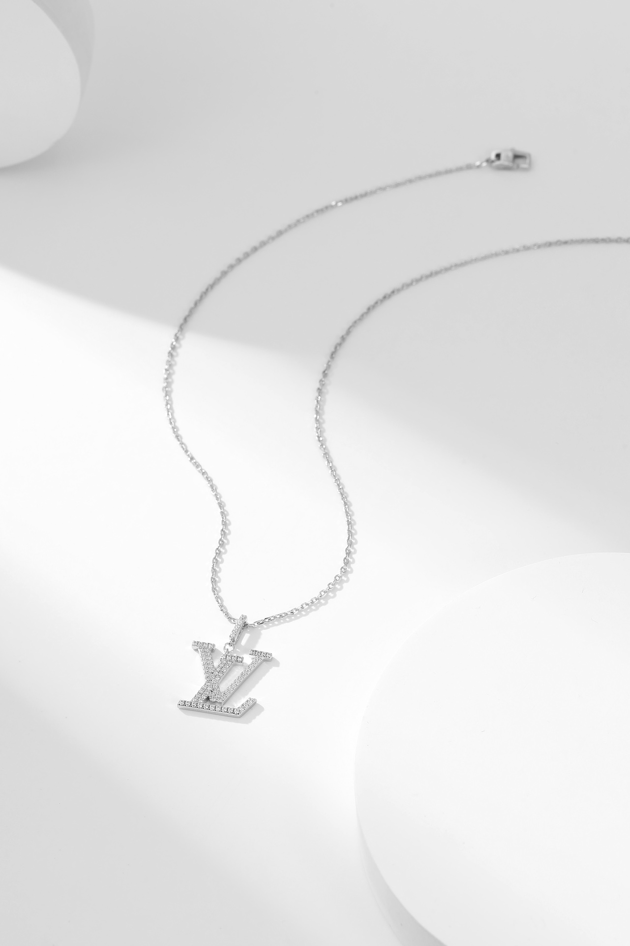Louis Vuitton Alphabet Diamond Necklace