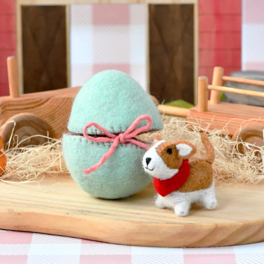 Handmade Felt Surprise Egg with Mini Animal For Easter,Mom's Day🔥Buy 3 Free Shipping