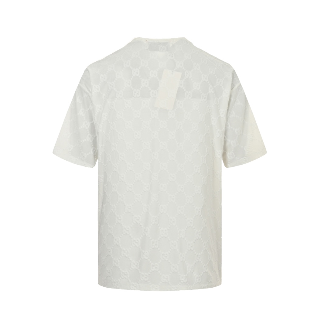 Gucci 24ss all over double G jacquard short sleeves