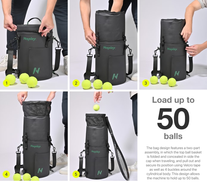 Most Compact & Portable Ball Machine