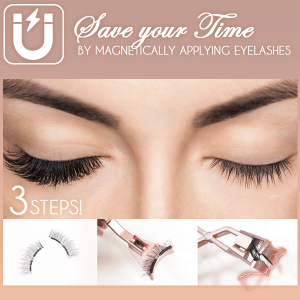 🔥ONLY $9.99/PAIRS🔥REUSABLE MAGNETIC EYELASH KIT