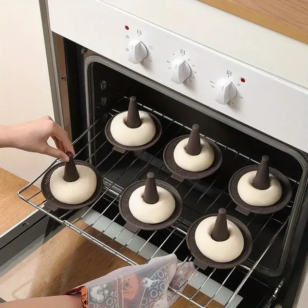 🍩🎃Early Halloween Sale👻- Lekue Bagel Maker with 6 Individual Bagel Molds (6PCS/SET)-BUY 2 SETS GET 10% OFF & FREE SHIIPPING