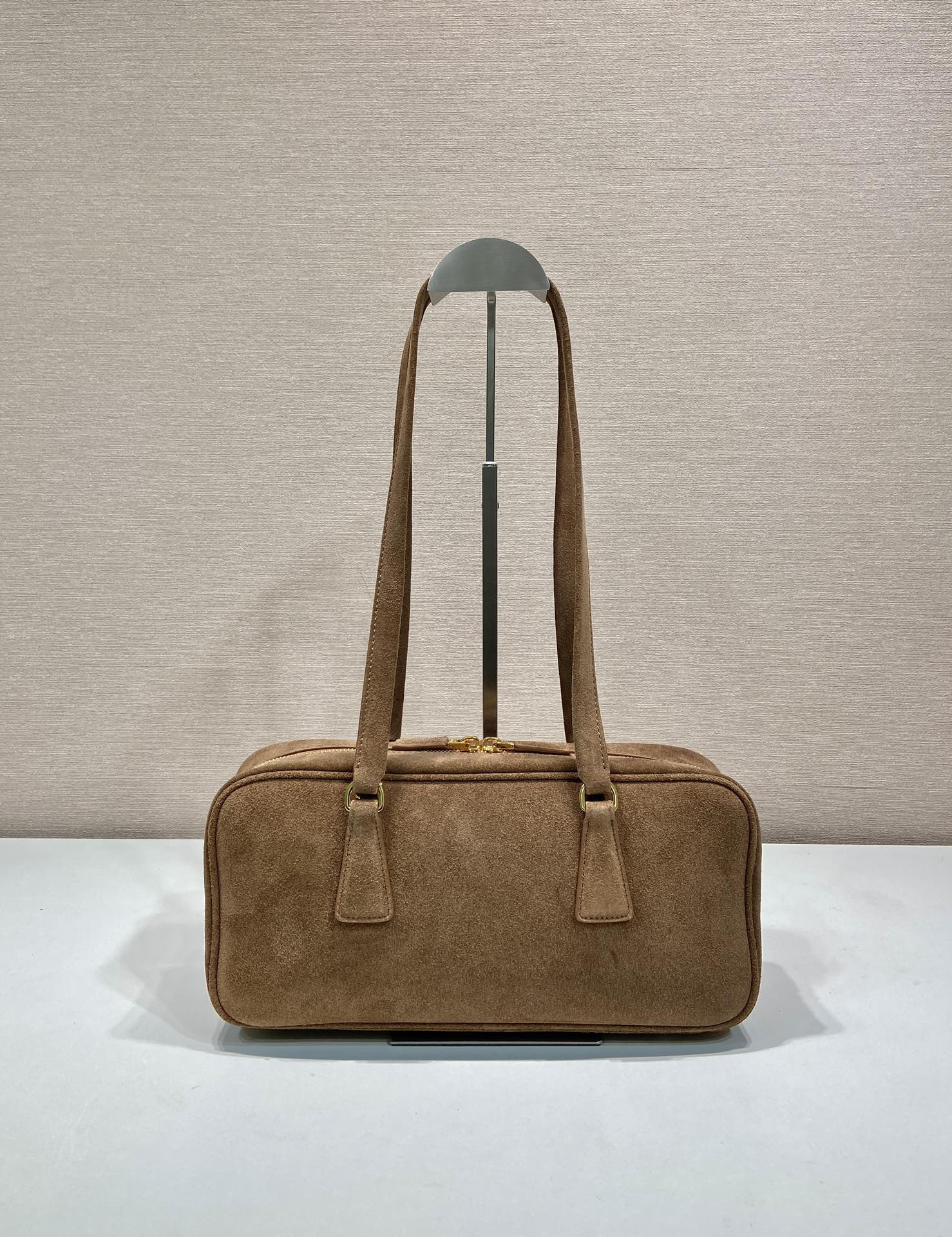 Prada suede used bag 1BB116