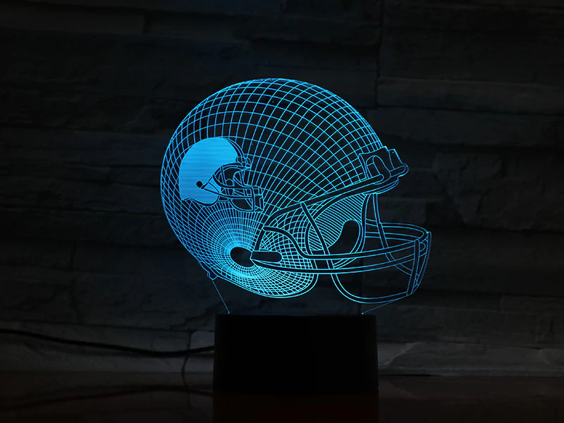CLEVELAND BROWNS 3D LED LIGHT LAMP