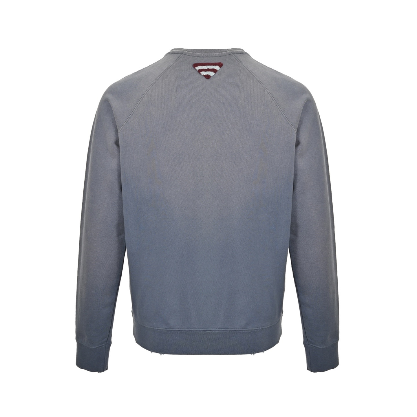 Prada 25Fw gradient tie-dye crewneck sweatshirt