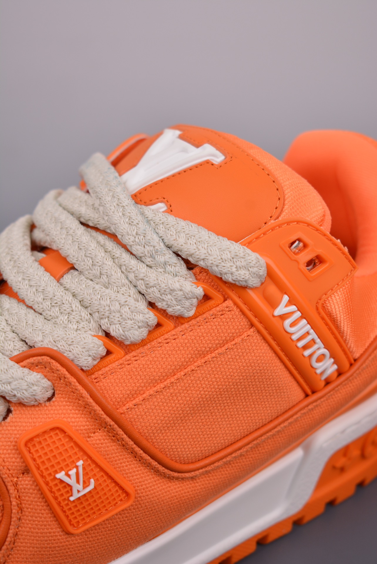 Louis Vuitton Trainer Maxi Low Sneaker Orange