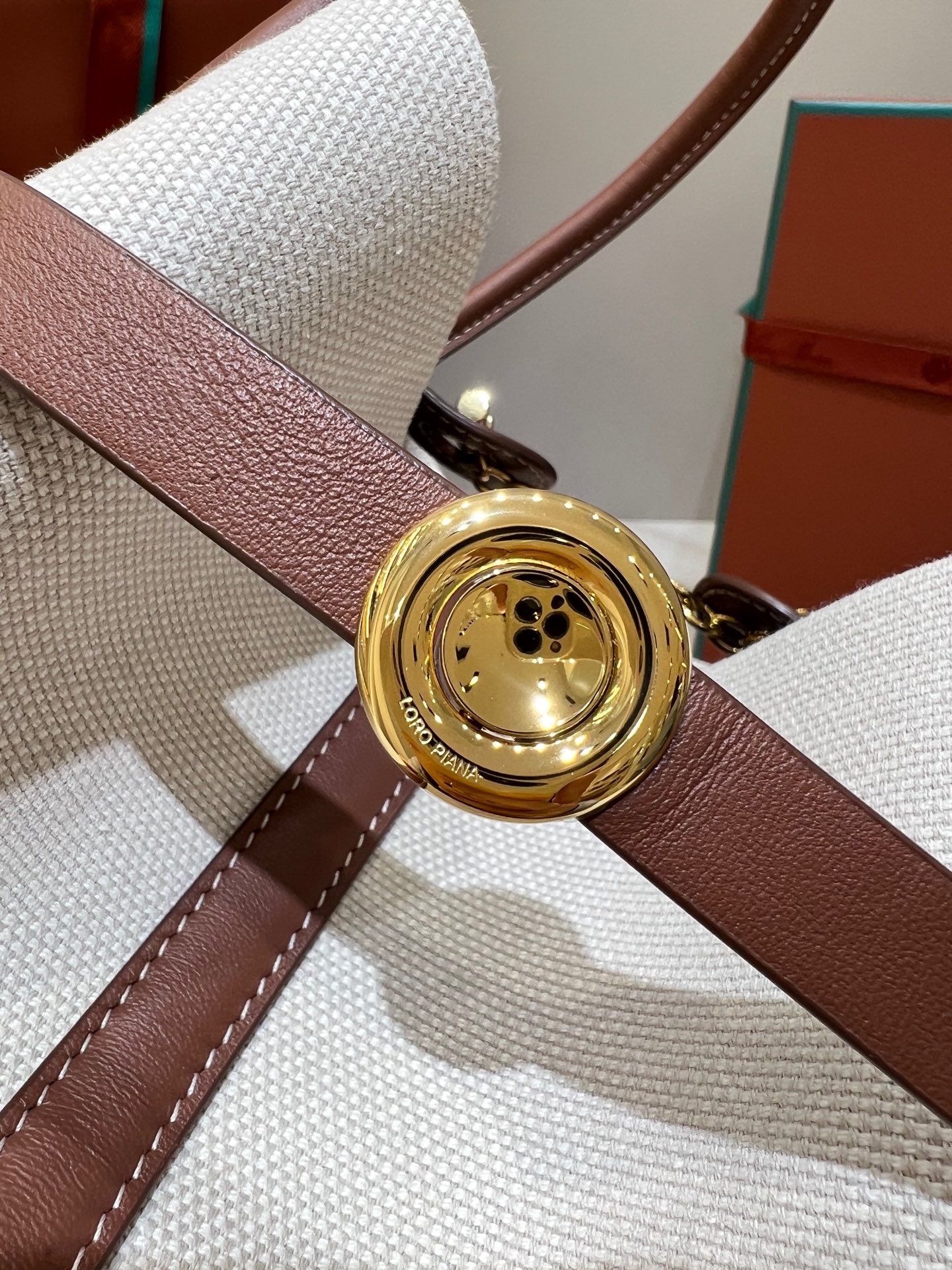 Loro Piana Ghiera Small Shopper