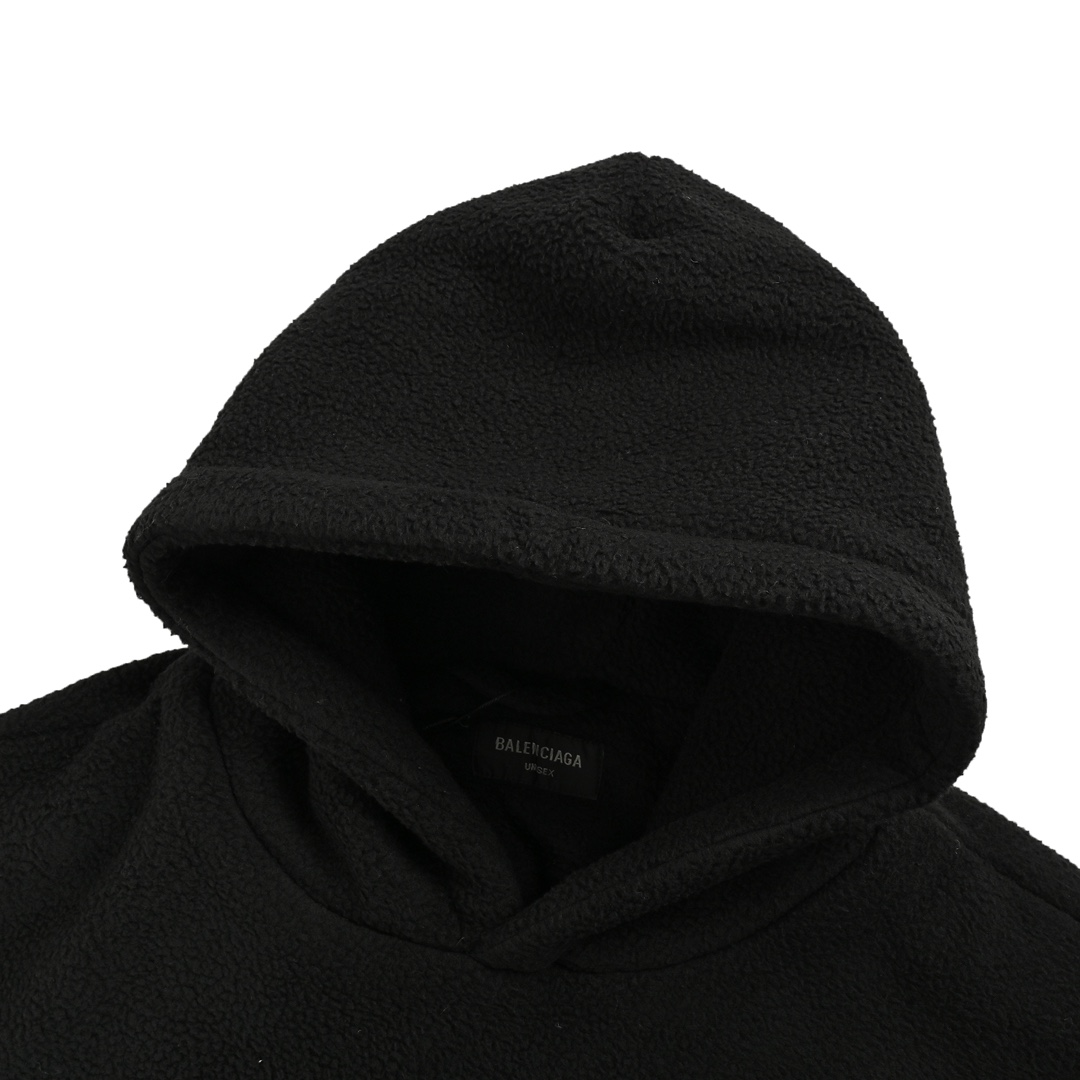 Balenciaga 24Fw Teddy Sherpa Ski Hooded Jacket
