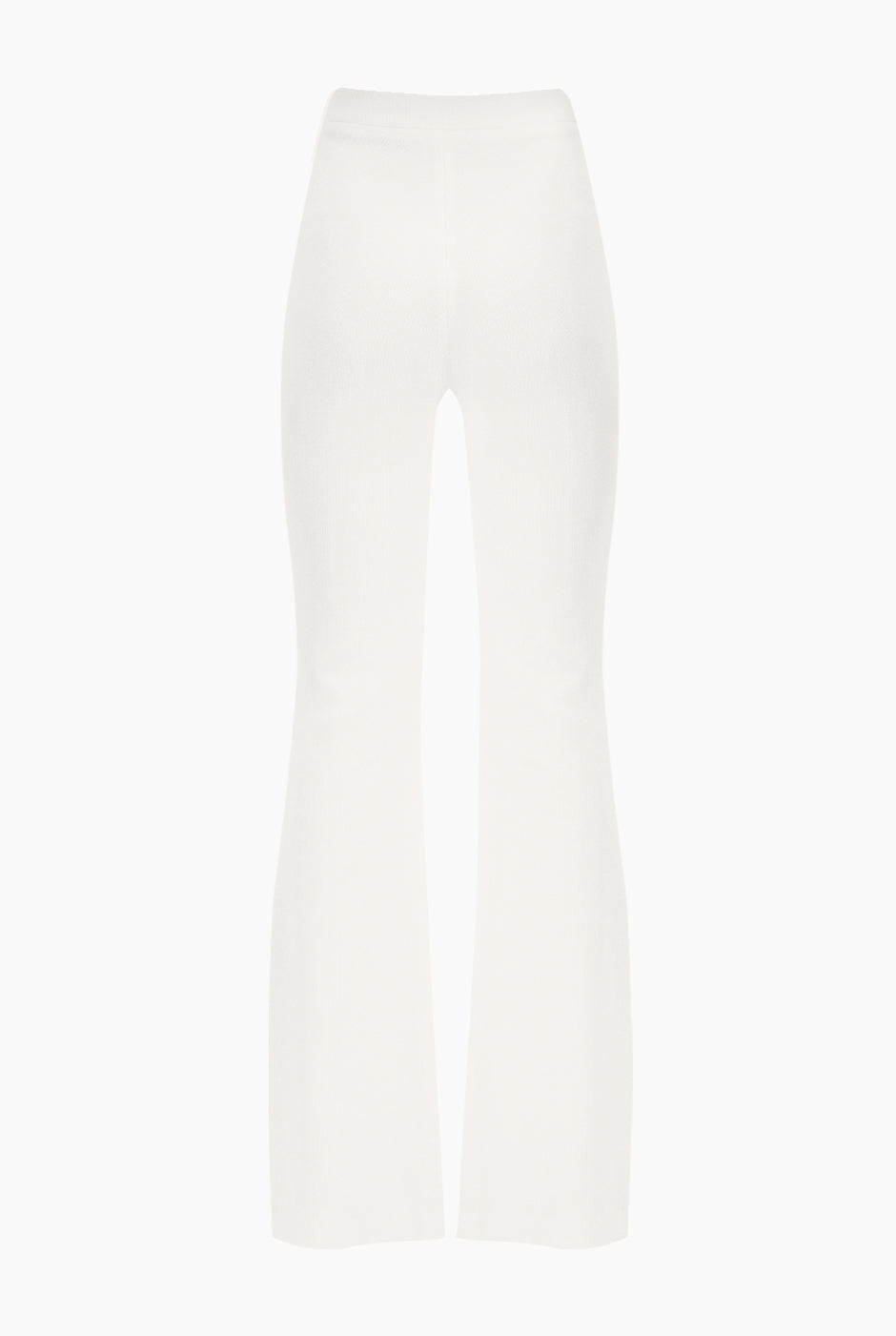 Pantalon campana color blanco