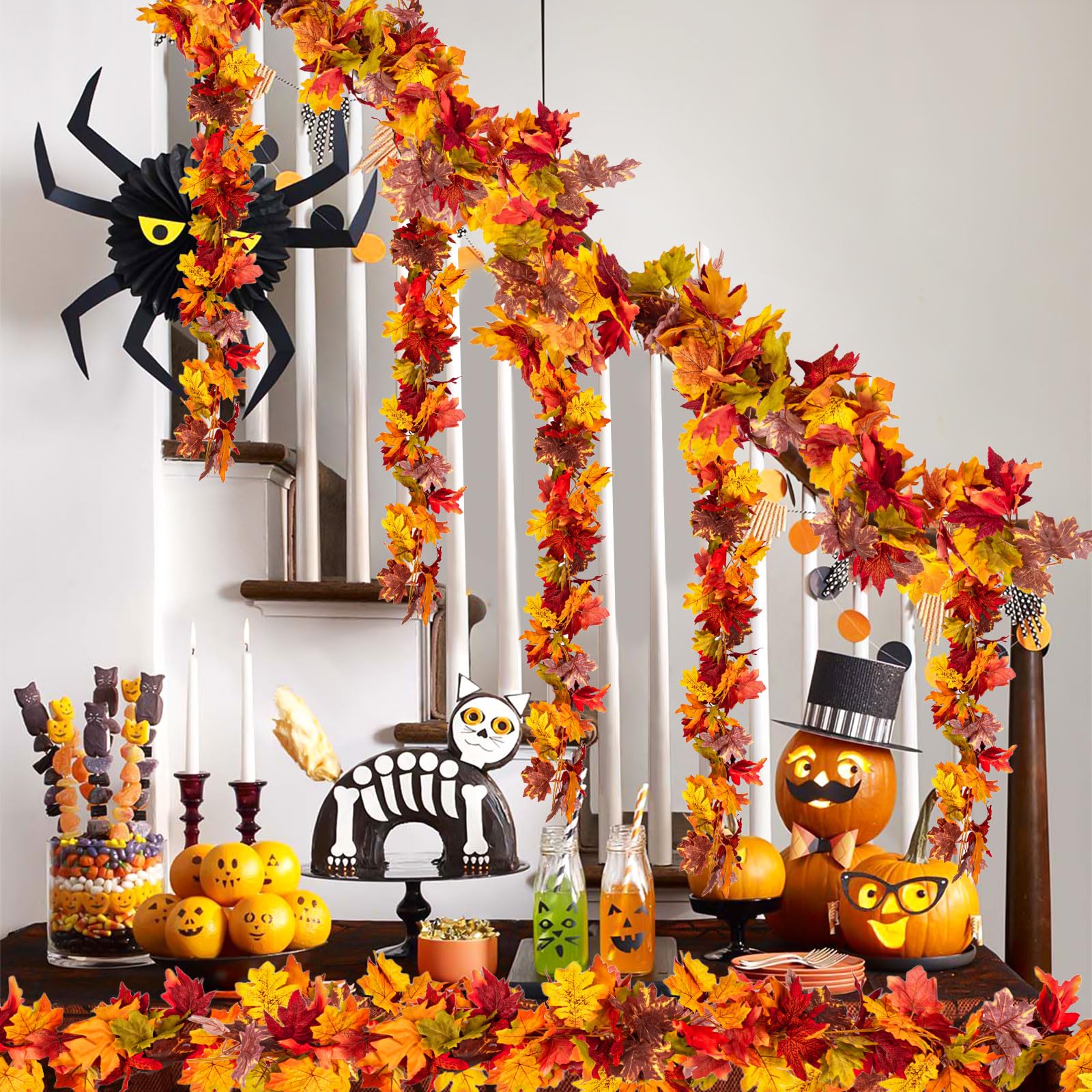 🔥ON SALE - 50% OFF🔥 2 Pack Fall Maple Leaf Garland