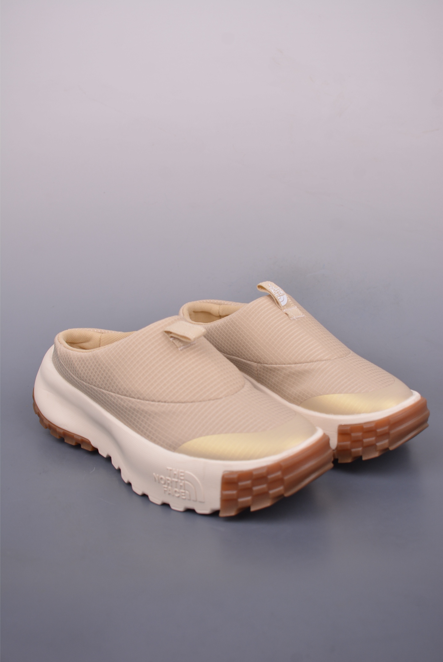The North Face W Never Stop Lace sneakers khaki half-slip NFOA8A923524