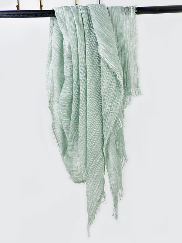 Ultra Soft Comfy Pleated Scarf