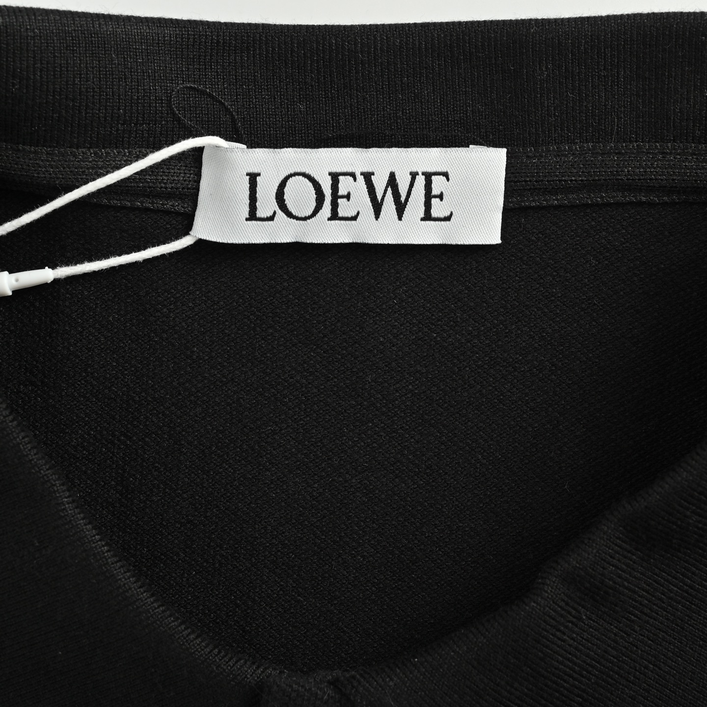 Loewe 25ss logo embroidered Polo short-sleeved