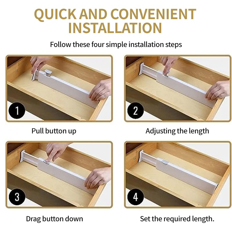 Chest of drawers divider