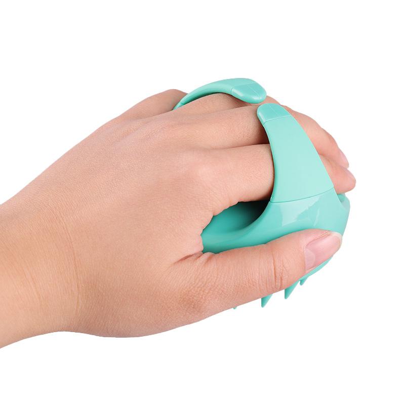 Soft Silicone Hair Scalp Massager Shampoo Brush