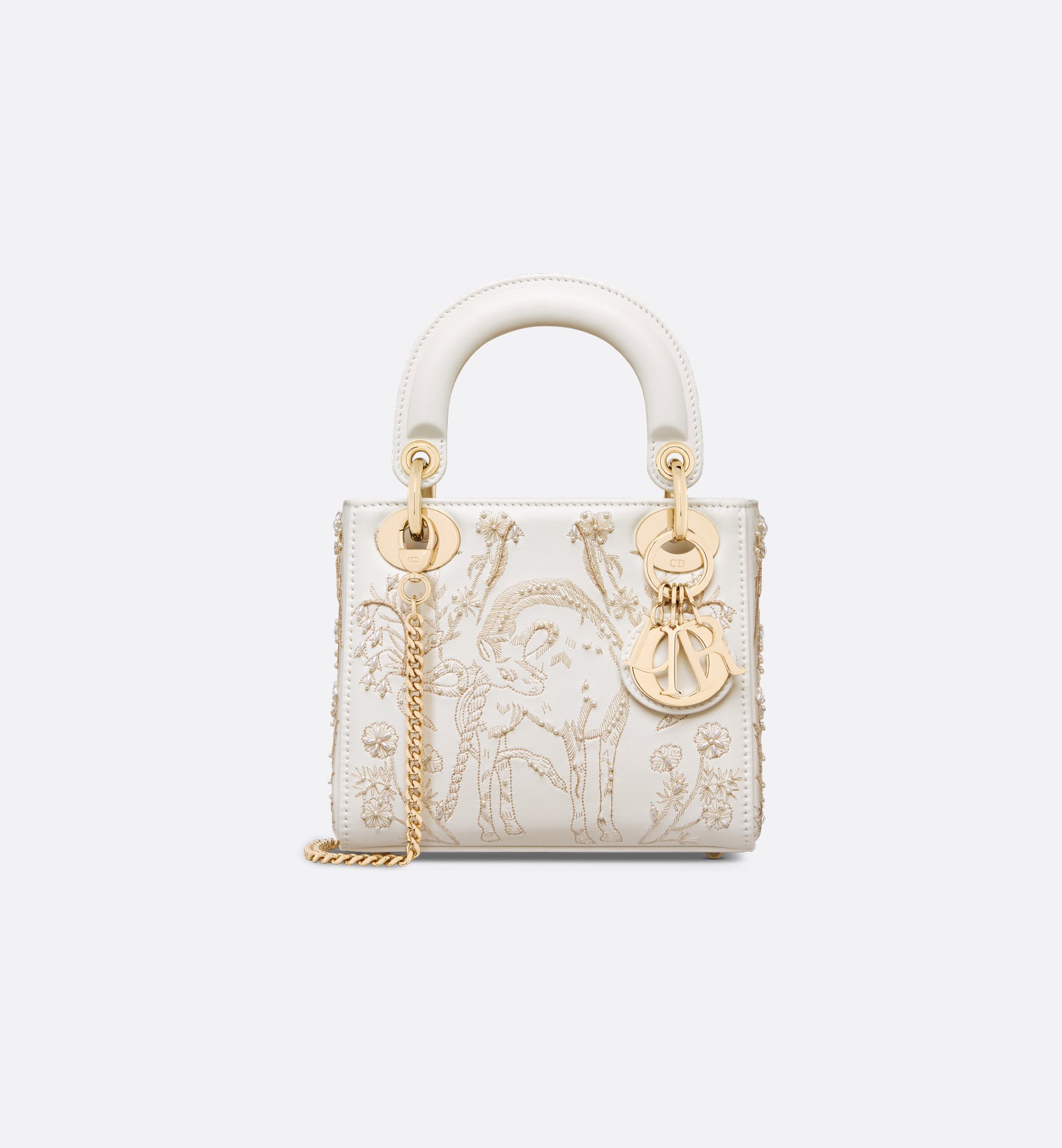 Dior Mini Lady Dior Handbag M0505OINX_M941
