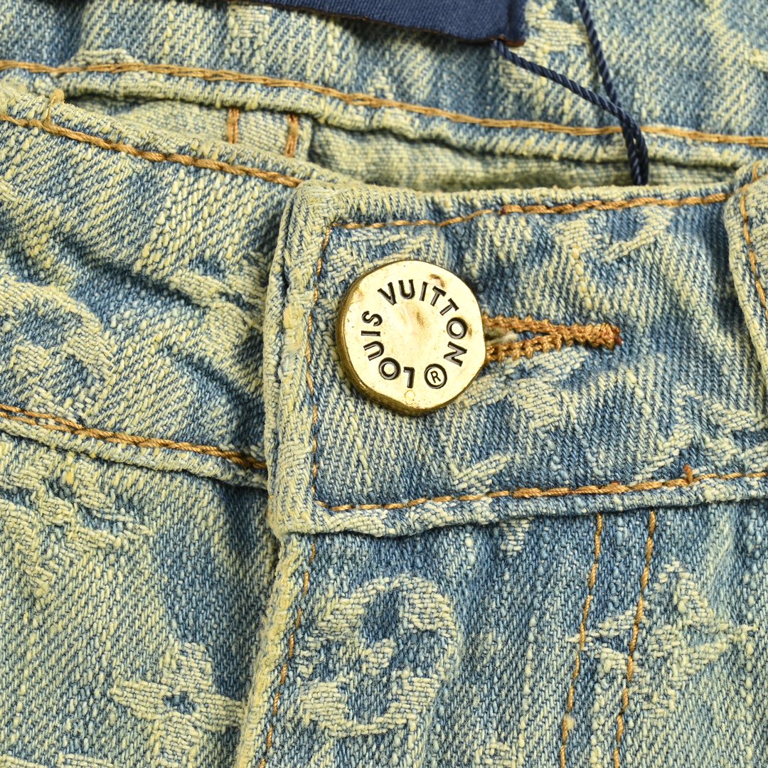 Louis Vuitton 24Fw monogram jeans