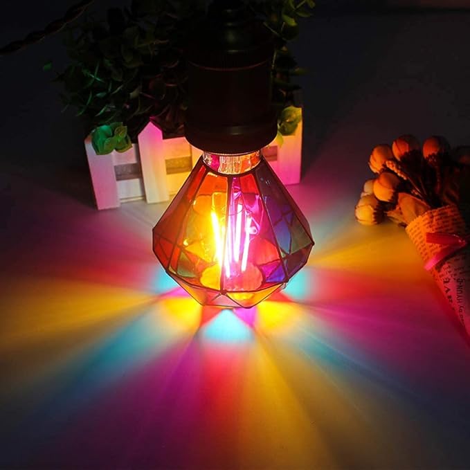 🔥2025 ON SALE🔥Stained Glass LED Light Bulb