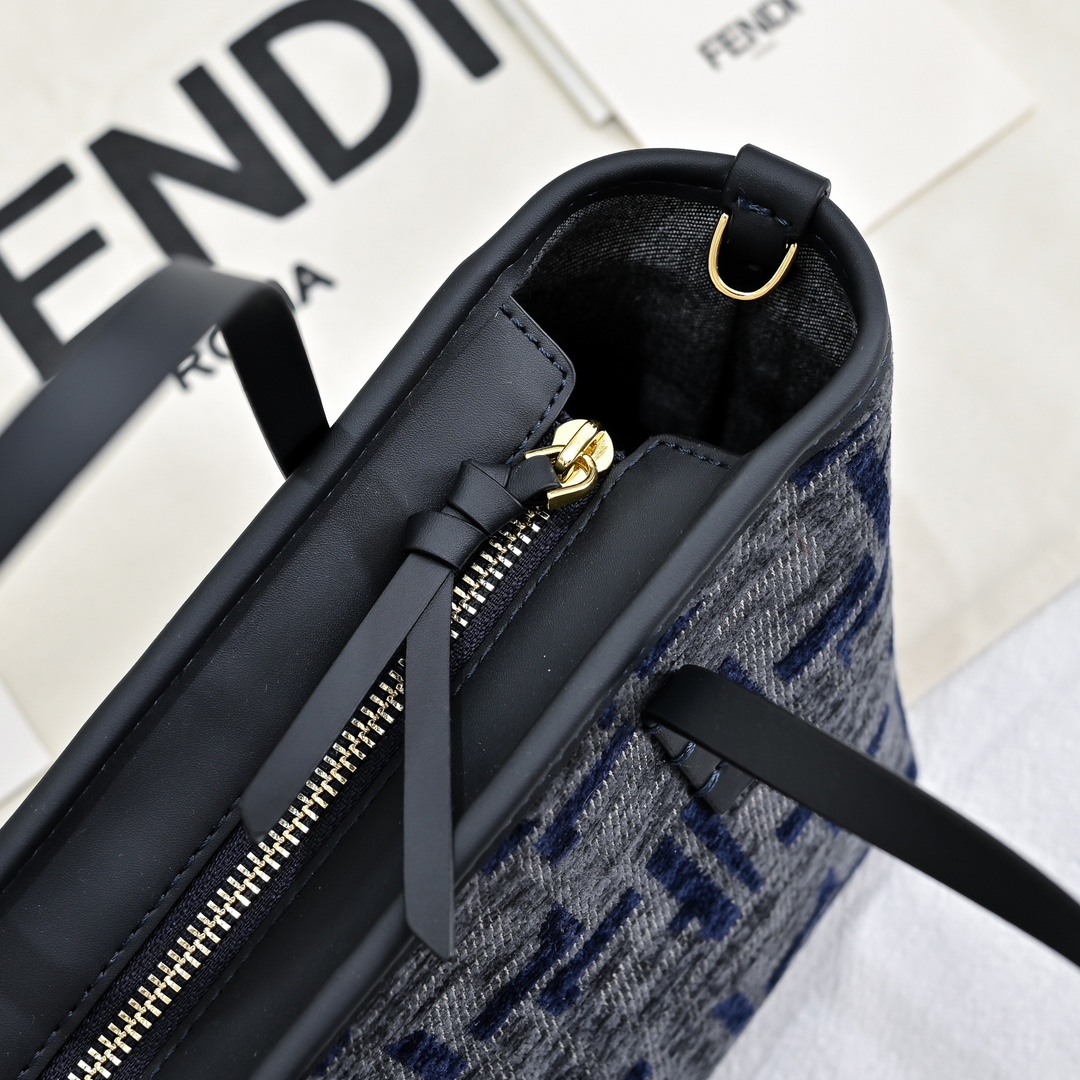 FENDI Monogram Roll Mini Vegetable Basket 3366