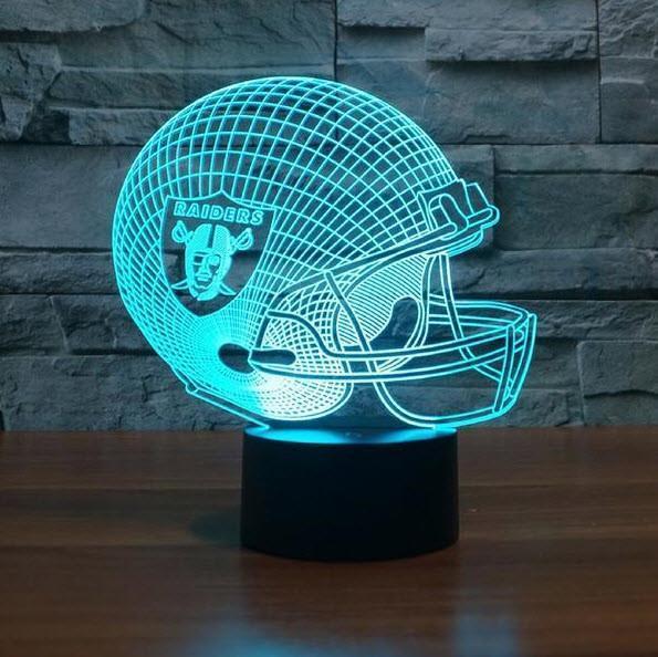LAS VEGAS RAIDERS 3D LED LIGHT LAMP