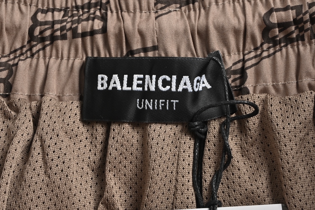 Balenciaga 22Fw Khaki Twill Lock-Button Set Trousers