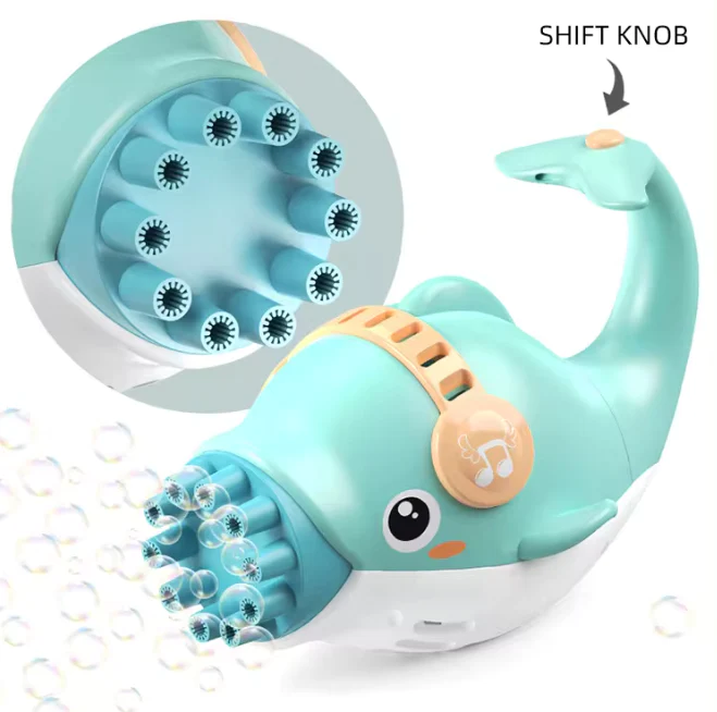 Dolphin Bubble Blaster Gun