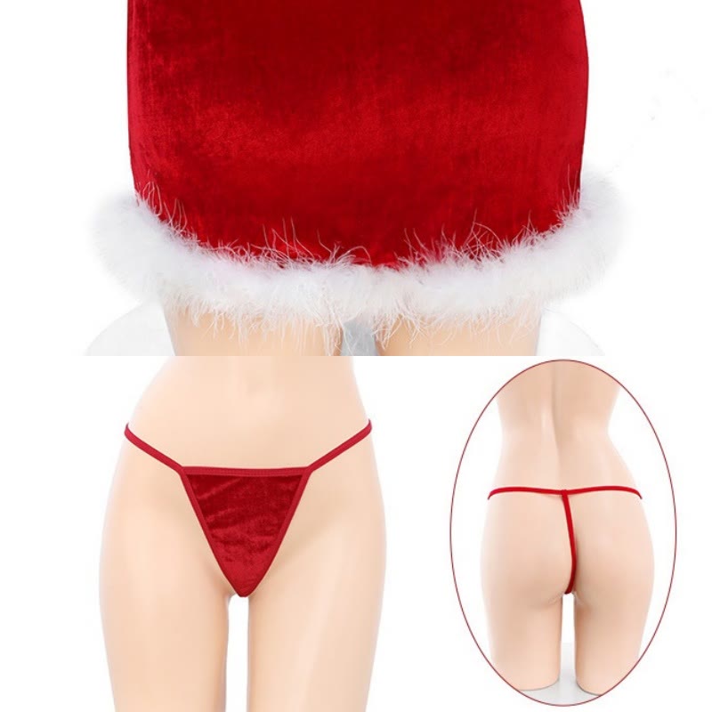 Little Red Riding Hood Lingerie Dress Set