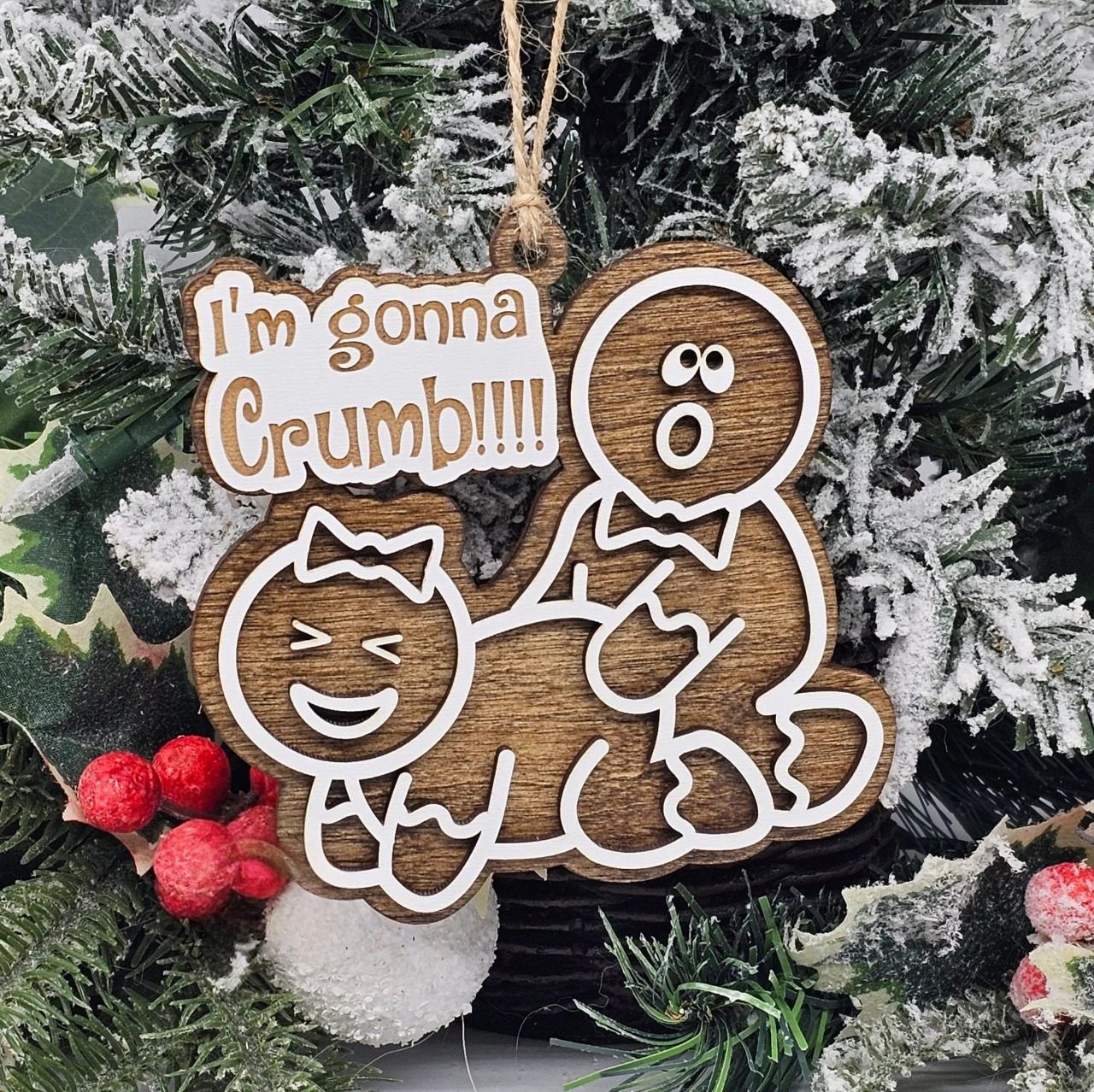 Im Gonna Crumb | Funny Ornament