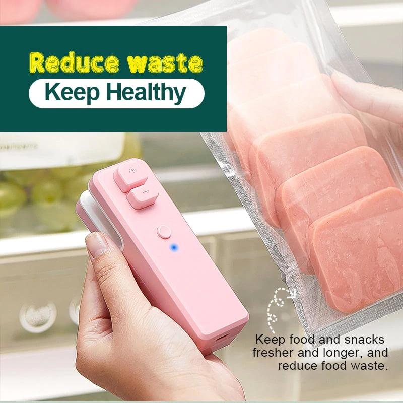 🔥50% OFF Last Day Sale-2-IN-1 Magnetic Food Sealer-BUY 3 GET 15% OFF & FREE SHIPPING