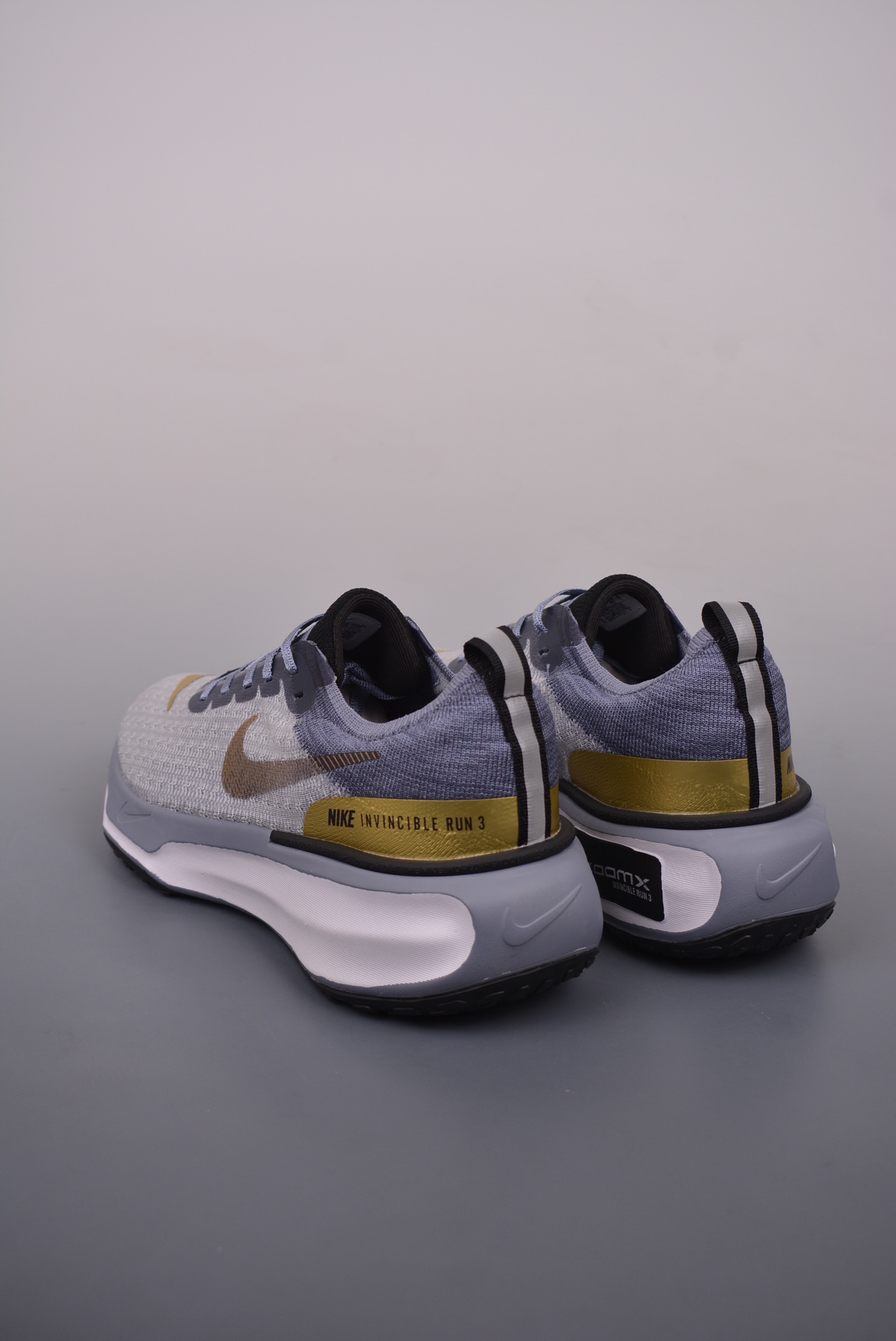 NIKE Zoom React Infinity Run Fk 3 Gray Gold  DR2660-400