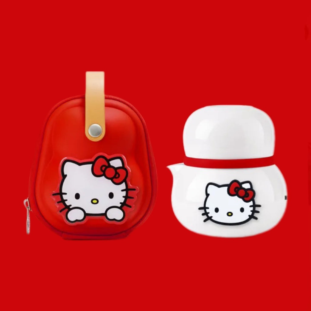 HelloKitty Tea Set Portable