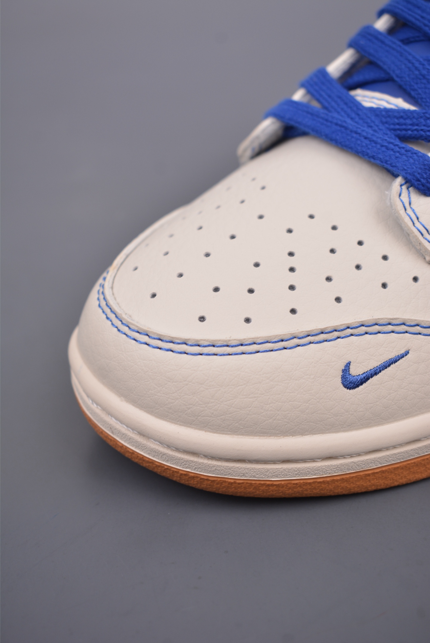 Champion x Nike SB Dunk Low Nezha joint sports shoes Beige Blue XX9923-023