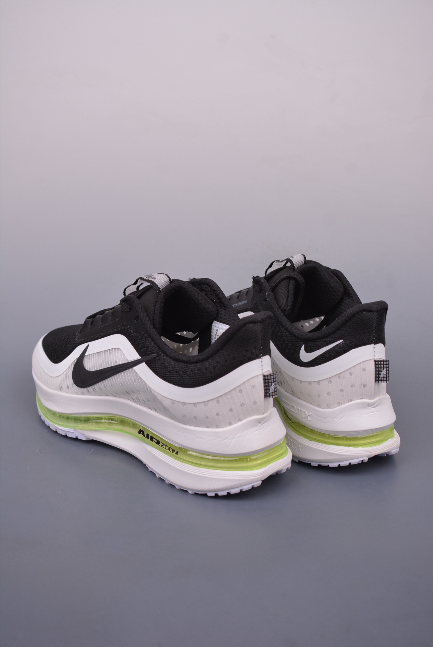 Nike Air Zoom Pegasus Premium Running Shoes Black, White and Green FD2526-500