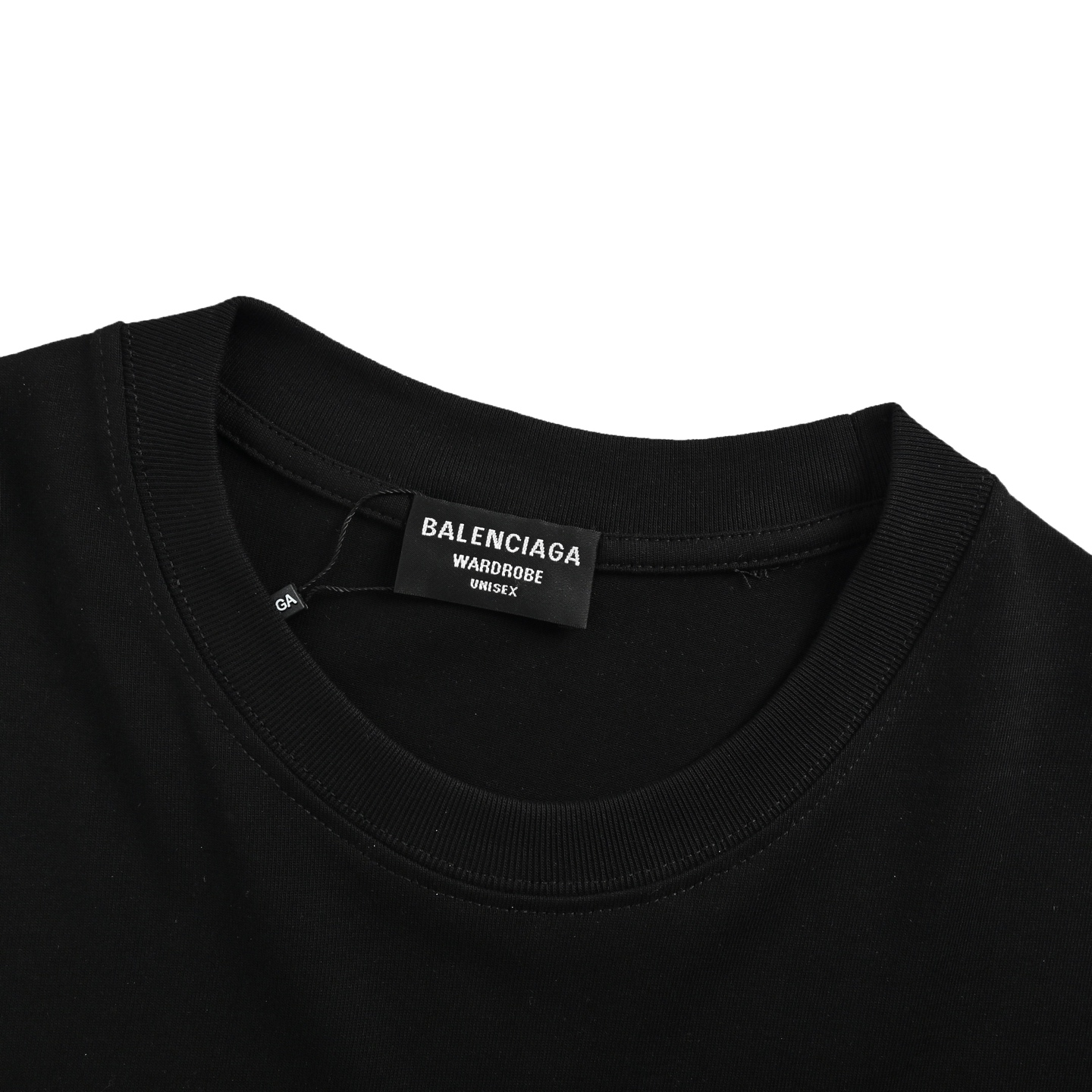 Balenciaga Night view printed short sleeves