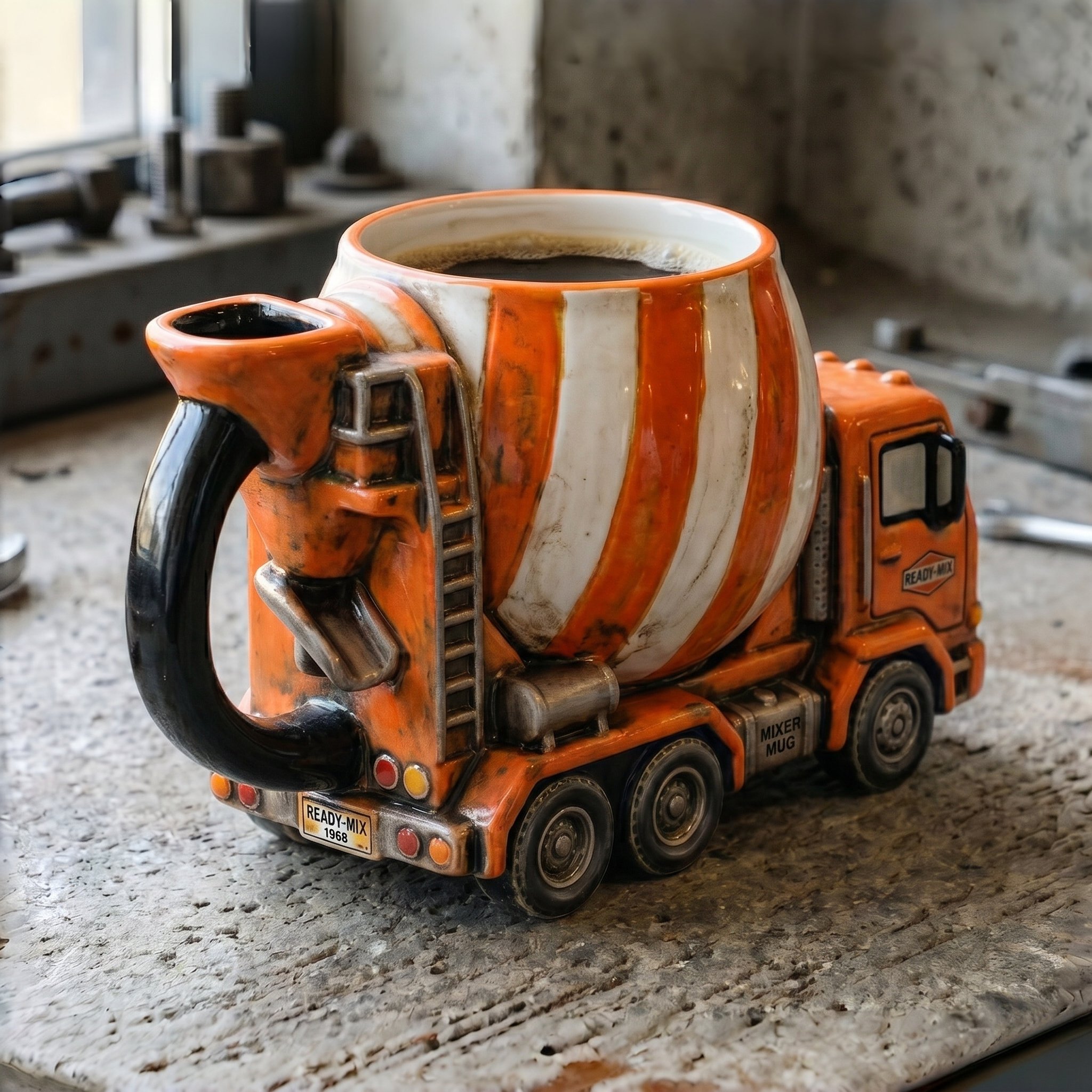 Concrete Mixer Truck Mug | Funny Gift