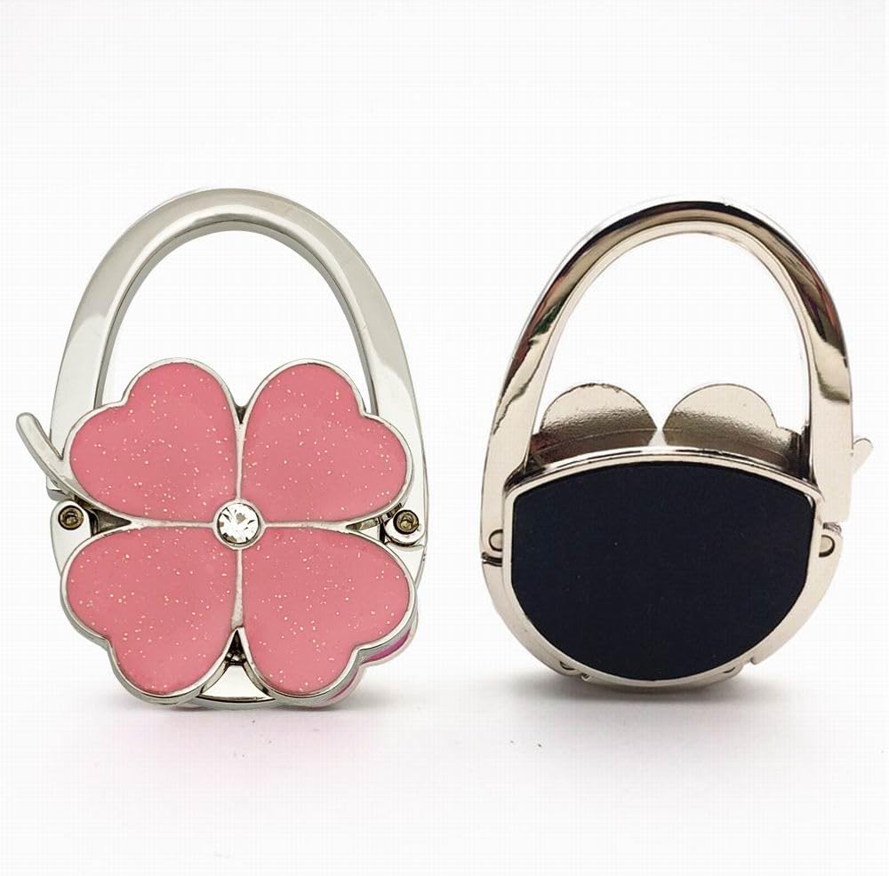💖Last Day 49% OFF💖Clover Design Foldable Handbag Hanger Table Hook Holder