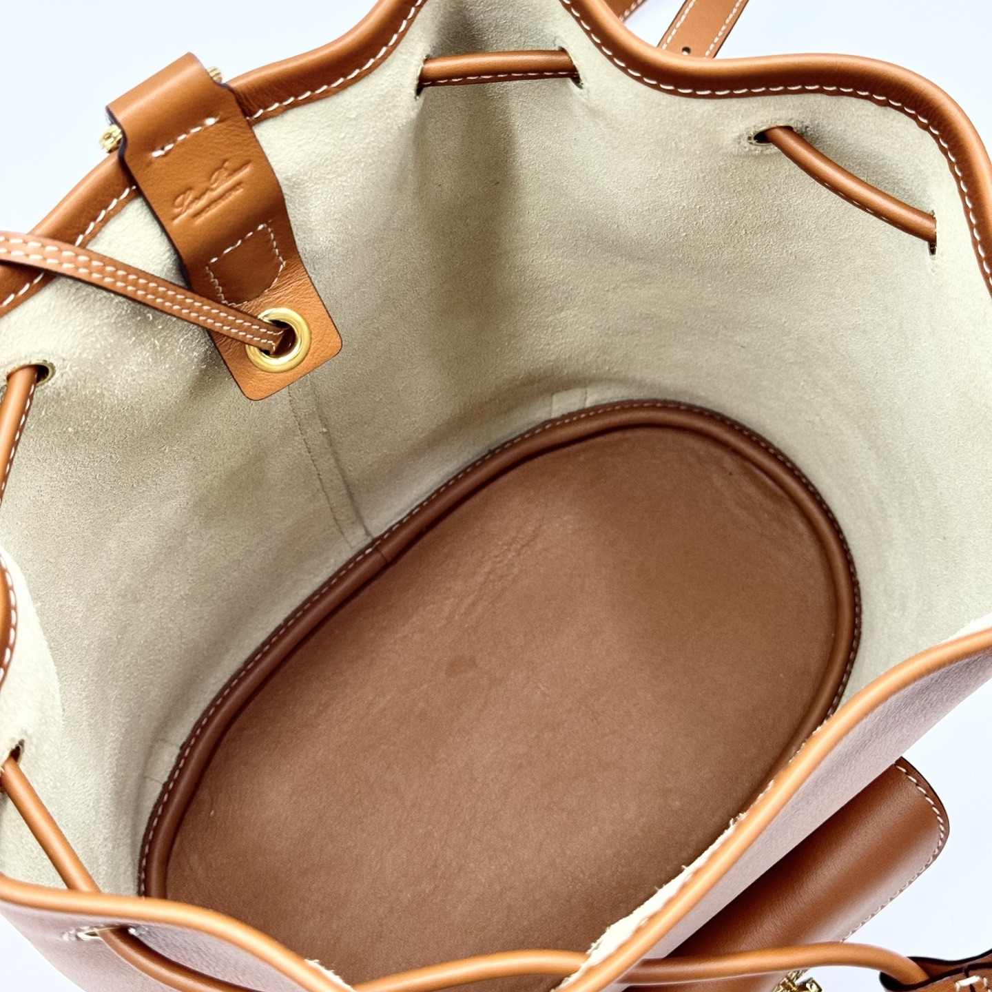 Loro Piana Extra Drawstring Backpack FAP4322