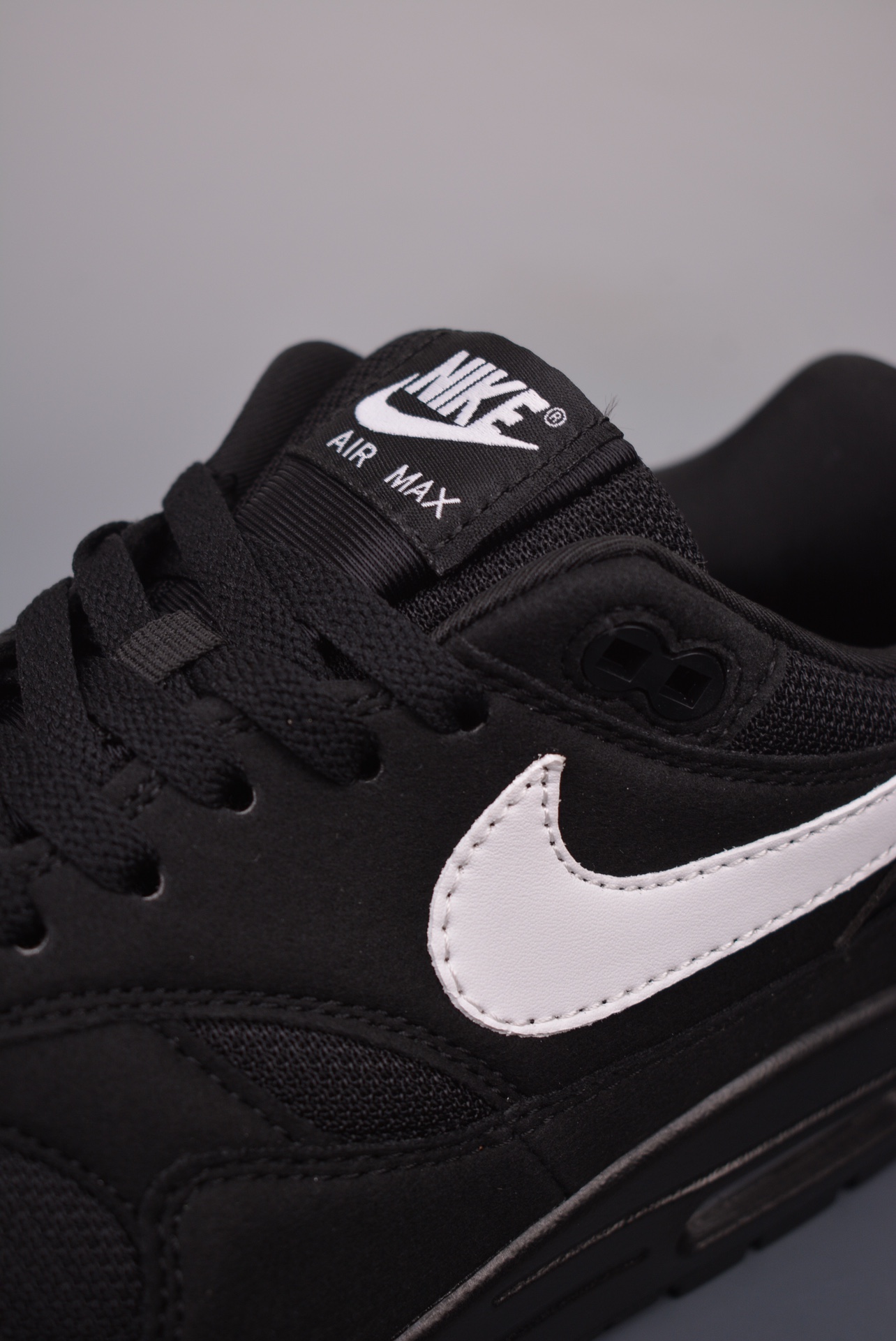 Nike Air Max 1 Black White original series all black and white FZ0628-010