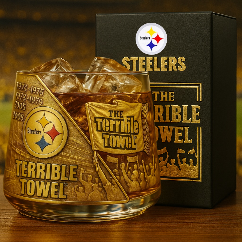 Steel City Glory Whiskey Glass