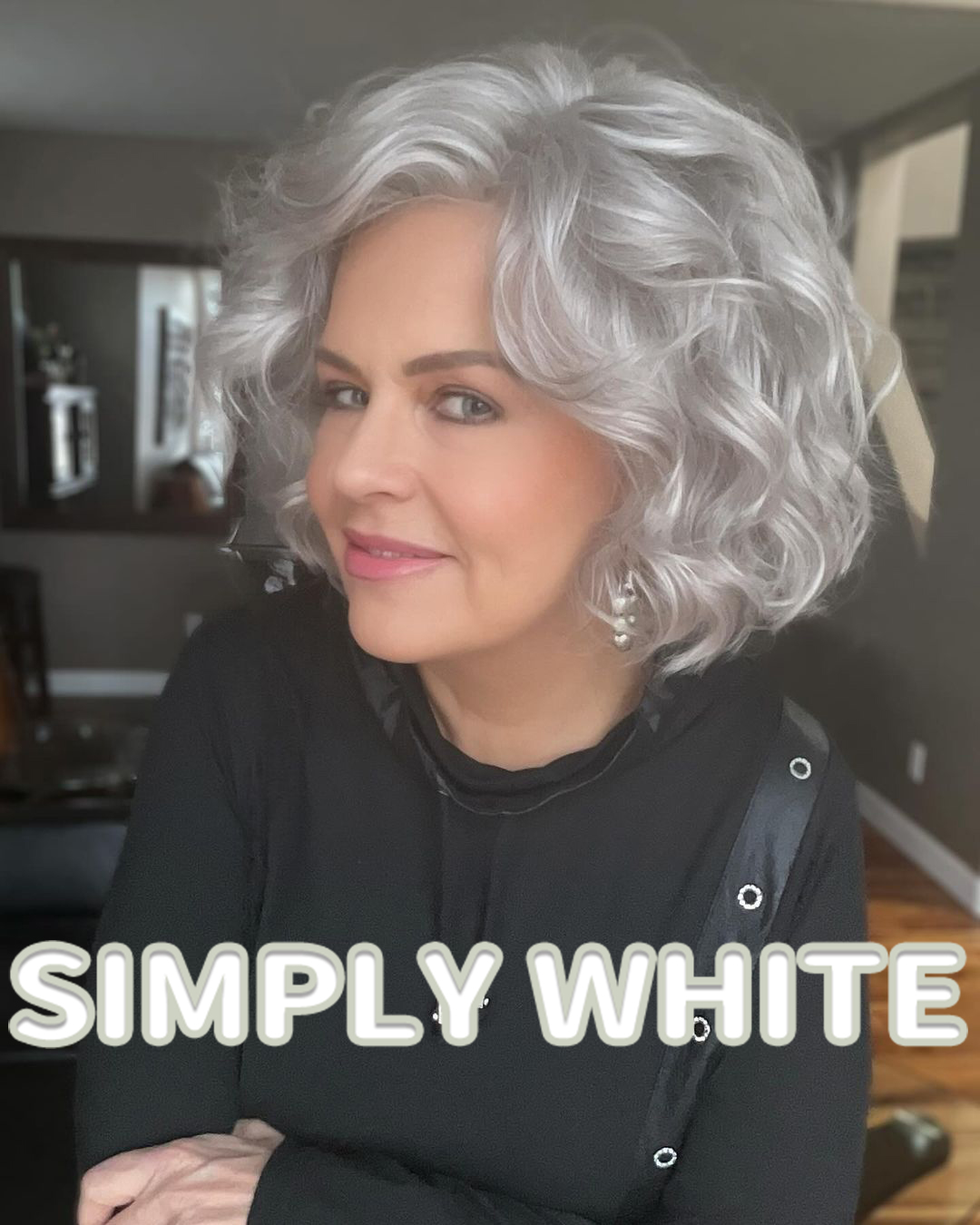 Short Curly Wig With Volume